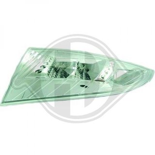 Design Rckleuchte Set klarglas Led 3/5 Trer 