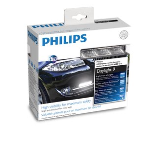 Philips LED Tagfahrlicht Daylight 9 Daytime Running Lights DRL 12V Set 